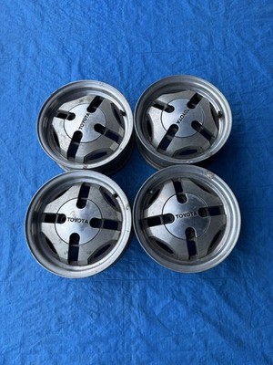 JDM TOYOTA AE86 Genuine 13-inch 5J 4-hole PCD114.3 Offset +27 Used Alu (No Tires)