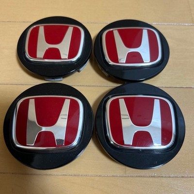JDM Genuine Honda Civic Type R Wheel Center Caps 4 Individual FK8 (No Tires)