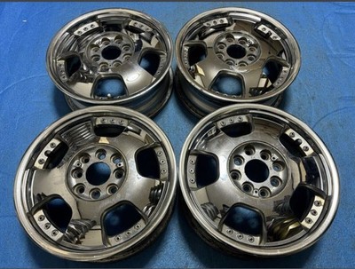 JDM Rare SSR Speed Star Vienna D 1414X5J +45 PCD100/110/4H Used 4-Bo (No Tires)