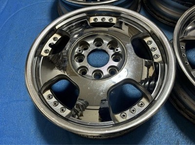 JDM Rare SSR Speed Star Vienna D 1414X5J +45 PCD100/110/4H Used 4-Bo (No Tires) - Image 2