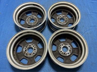 JDM Rare SSR Speed Star Vienna D 1414X5J +45 PCD100/110/4H Used 4-Bo (No Tires) - Image 7