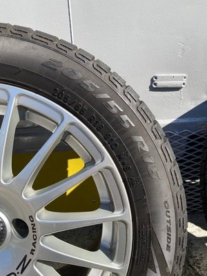 JDM OZRacing & Pirelli Ice Asimmetrico set 205/55/16 (No Tires) - Image 8