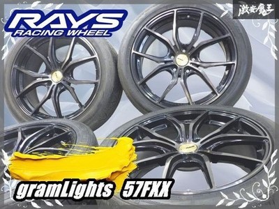 JDM RAYS Rays gramLights 57FXX 19x8J +45 5H 5-hole PCD114.3 Wheel 4-Wheel Set (No Tires)