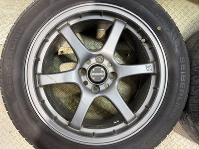 JDM SEIBERLING SL201 205/55R16Summer Tires RAYS Gravillage Itz 57 Maxi (No Tires) - Image 2