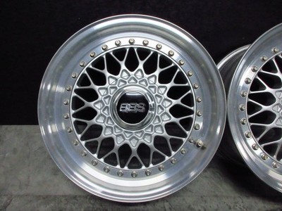 JDM Discontinued item: BMW E30 genuine optional BBS RS 15 wheels. Fits (No Tires) - Image 2