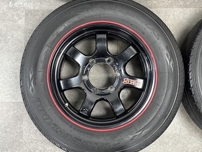 JDM No Curb Rash RAYS Gram Village Lights 57SX 16in 6.5J +38 PCD139.7 (No Tires) - Image 2