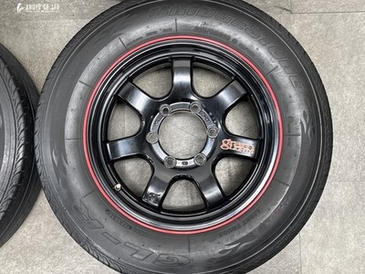 JDM No Curb Rash RAYS Gram Village Lights 57SX 16in 6.5J +38 PCD139.7 (No Tires) - Image 3