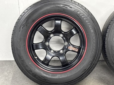 JDM No Curb Rash RAYS Gram Village Lights 57SX 16in 6.5J +38 PCD139.7 (No Tires) - Image 4
