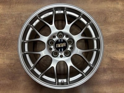 JDM BBS RG-R RG785 4-Wheel Set 17x7.5J +48 PCD112 5H Wheel only 80816H br BBS (No Tires) - Image 2
