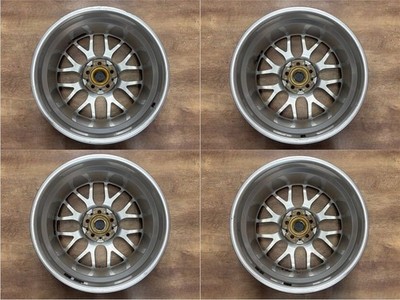 JDM BBS RG-R RG785 4-Wheel Set 17x7.5J +48 PCD112 5H Wheel only 80816H br BBS (No Tires) - Image 6