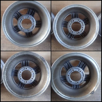 JDM WEDS Mudrock? 157JJ -14 PCD139.7 6H RTK5B Hiace Caravan Aluminum W (No Tires) - Image 3