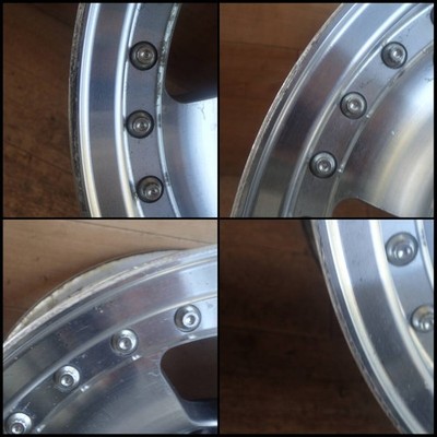 JDM WEDS Mudrock? 157JJ -14 PCD139.7 6H RTK5B Hiace Caravan Aluminum W (No Tires) - Image 5