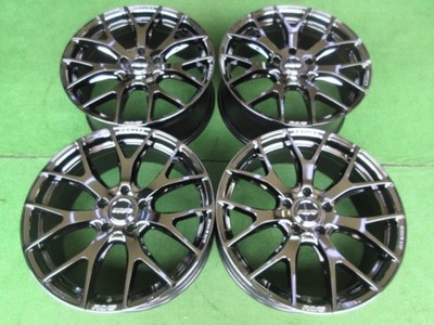 JDM Rays Village 2x7FT 8J-19 5H120 +45 Black Coating Rays exclusive nu (No Tires)