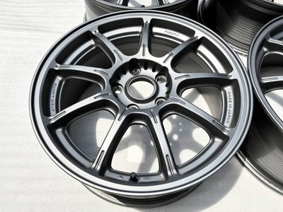 JDM Rare lightweight RAYS GRAM LIGHTS 57G 17 7.5J 50 PCD 114.3 5-hole (No Tires) - Image 2