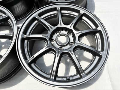 JDM Rare lightweight RAYS GRAM LIGHTS 57G 17 7.5J 50 PCD 114.3 5-hole (No Tires) - Image 3