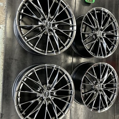 JDM WORK Schbartbrunnen LX20-8.5J 4-piece set for 20 and 30 series Alp (No Tires)