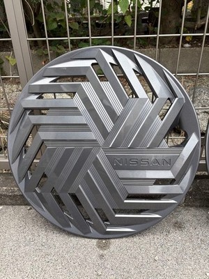 JDM NISSAN Genuine Wheel Caps Set of 4 (No Tires) - Image 2