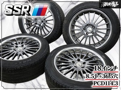 JDM Popular ModelSSR Executor EX03 18x8.5J +36 5-hole PCD114.3 Aluminum (No Tires)