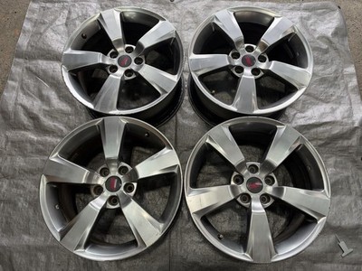 JDM Rare Subaru genuine STI 18x8.5j +55 5-hole PCD114.3 4-Wheel Set GRB GVB (No Tires)
