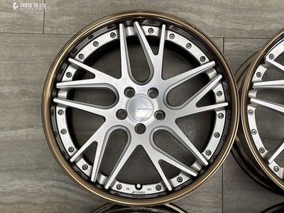 JDM Excellent Condition WORK Gnosis CVX 19-inch 10J 32 PCD112 4-Wheel (No Tires) - Image 5