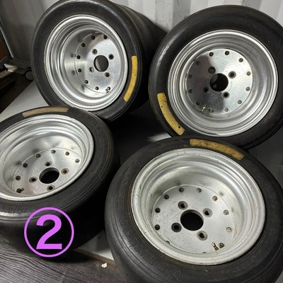 JDM ① Speed Star Mark 1 13 Racing Tires Rare (No Tires)