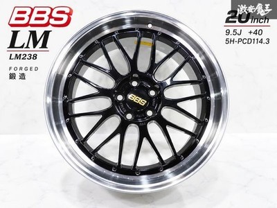 JDM R35 GT-R MY20 Size BBS LM238 / LM forging FORGED 20x9.5J +40 5H 5-h (No Tires)