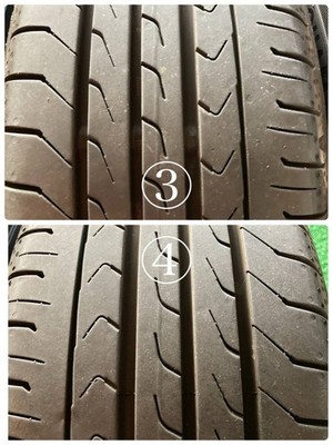 JDM BBS postage 3432-4334 yen Hokkaido RG390 PCD100 4H Tread depth 90% (No Tires) - Image 3