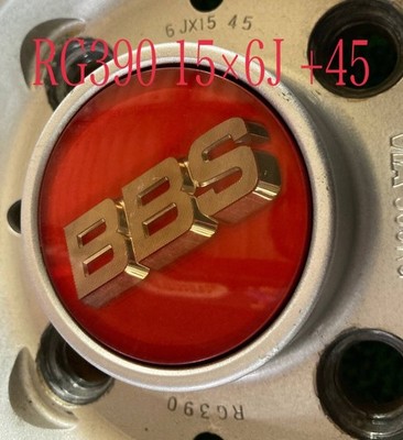 JDM BBS postage 3432-4334 yen Hokkaido RG390 PCD100 4H Tread depth 90% (No Tires) - Image 9
