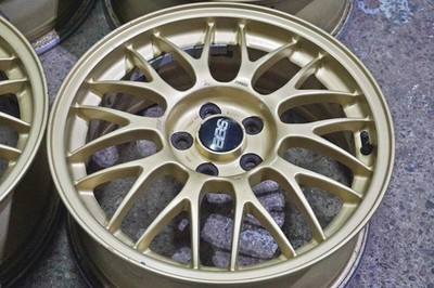 JDM Forging lightweight Subaru BBS RG362 16in 6.5J +48 PCD100 Forester (No Tires) - Image 4