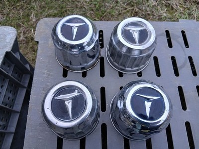 JDM Genuine Toyota Old Car Wheel Center Caps 4-Individual Set Chrome P (No Tires)