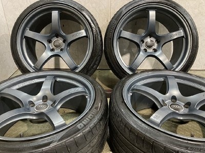 JDM Momo Outrun M3 255/35ZR19Summer Tires RAYS Gravillage Itz GL-57CR (No Tires)