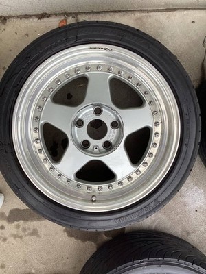 JDM OZ Racing Futura wheels and tires for Honda NSX NA-1 and NA-2 diff (No Tires) - Image 3
