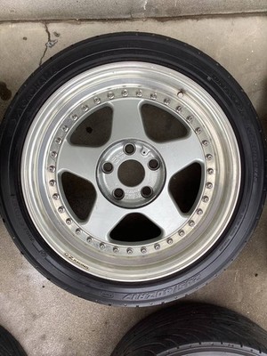 JDM OZ Racing Futura wheels and tires for Honda NSX NA-1 and NA-2 diff (No Tires) - Image 4