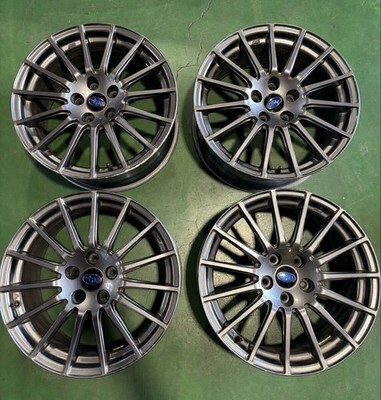 JDM SUBARU WRX S4 Genuine 18-inch Aluminum Wheels Set of 4 (No Tires)
