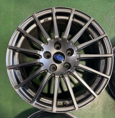 JDM SUBARU WRX S4 Genuine 18-inch Aluminum Wheels Set of 4 (No Tires) - Image 2