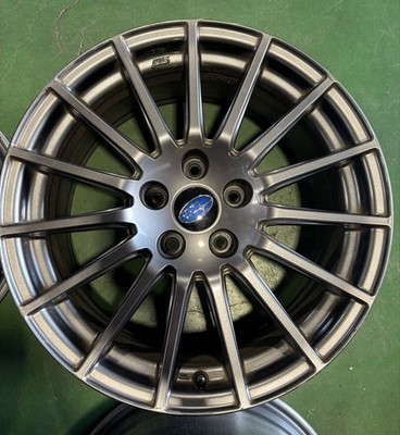 JDM SUBARU WRX S4 Genuine 18-inch Aluminum Wheels Set of 4 (No Tires) - Image 3