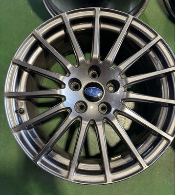 JDM SUBARU WRX S4 Genuine 18-inch Aluminum Wheels Set of 4 (No Tires) - Image 4
