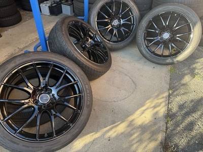 JDM RAYS 20 HOMURA black Rays Homura Village Pitch PCD108 8J (No Tires)