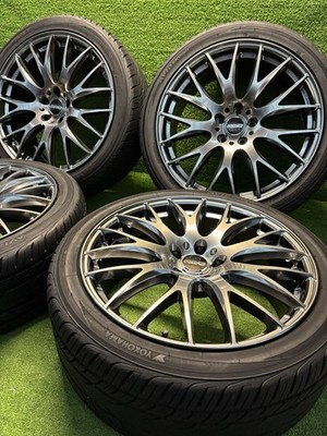JDM YOKOHAMA AVID ENVigor 2013 model excellent tread depth RAYS HOMURA (No Tires)
