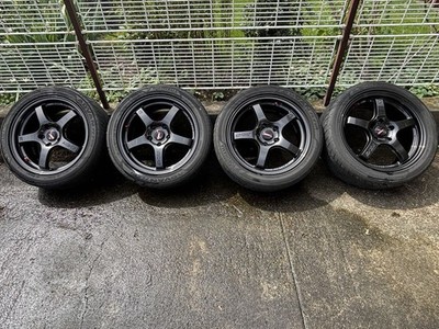 JDM Direct Pickup Only RAYS GRAM LIGHTS 57CR SPEC-M + YOKOHAMA ADVAN F (No Tires)