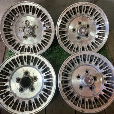 JDM Toyota TOYOTA wheels old car 120 Crown 1414 x 5.5J +27 PCD 114.3-5 (No Tires)