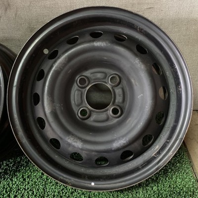 JDM Nissan genuine wheels for older cars like the AD Van Note Cube and (No Tires) - Image 5