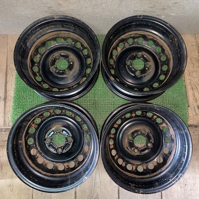 JDM Nissan genuine wheels for older cars like the AD Van Note Cube and (No Tires) - Image 7