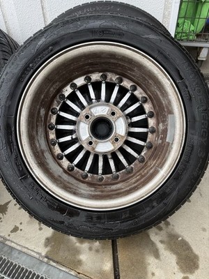 JDM Rare Volk Racing 4-Wheel Set with Center Caps Aero Disc 15-inch 6.5 (No Tires) - Image 4
