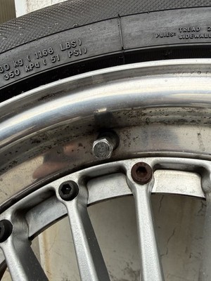 JDM Rare Volk Racing 4-Wheel Set with Center Caps Aero Disc 15-inch 6.5 (No Tires) - Image 9