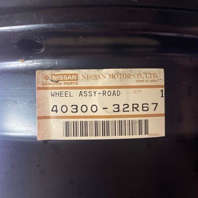 JDM Nissan genuine wheels old car Primera blue bar 1414 x 5.5J +45 PCD (No Tires) - Image 8