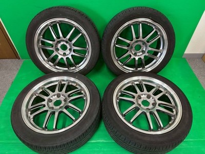 JDM Rare RAYS gram LIGHTS 57Ultimate 17x7J PCD114.3 5 holes ET approx. (No Tires)