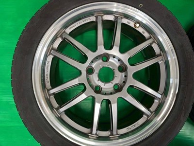 JDM Rare RAYS gram LIGHTS 57Ultimate 17x7J PCD114.3 5 holes ET approx. (No Tires) - Image 5