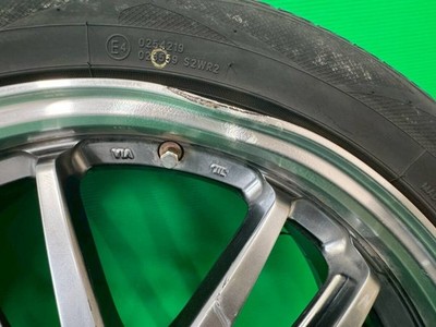 JDM Rare RAYS gram LIGHTS 57Ultimate 17x7J PCD114.3 5 holes ET approx. (No Tires) - Image 10