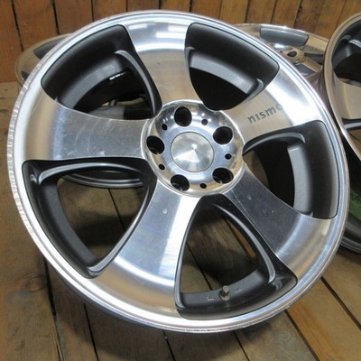JDM Nissan RAYS nismo 18x7.5J+35 5H-114.3 Aluminum Wheel 4-Wheel Set fo (No Tires)
